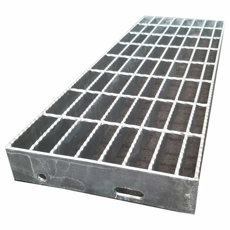 Macro of zinc coating texture on grating bar